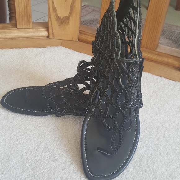 Sergio Rossi Shoes - Designer Gladiator sandals
